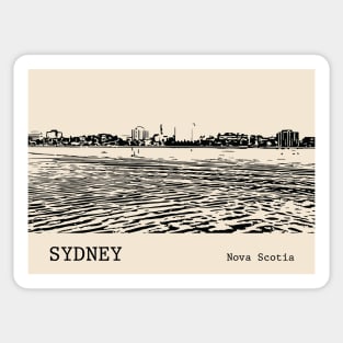 Sydney Nova Scotia Sticker